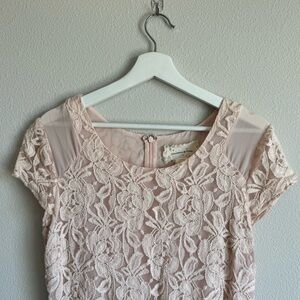 Anthropologie Coincidence & Chance Lace Floral Dress
